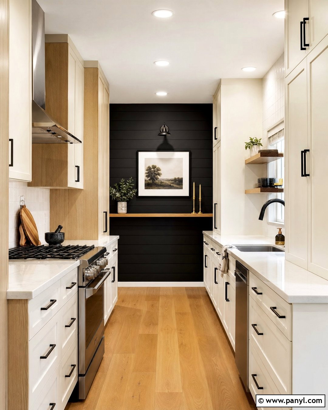 30 Black Accent Wall Kitchen Ideas for a Bold Modern Look