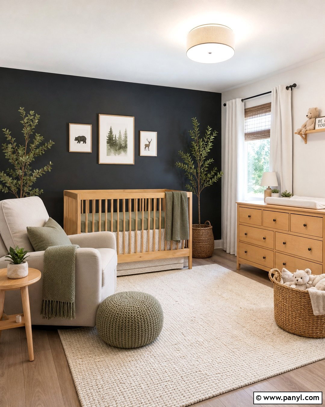 Black Accent Wall Nursery - 30 Accent Wall Black Ideas