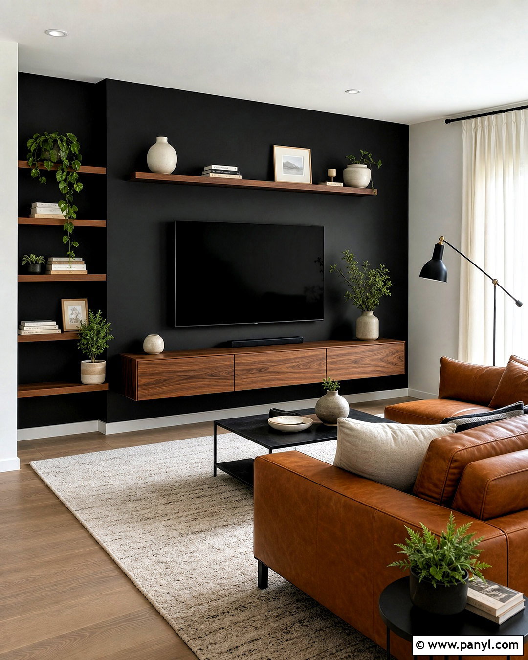 20 Black Accent Wall Ideas for a Bold and Stylish Upgrade