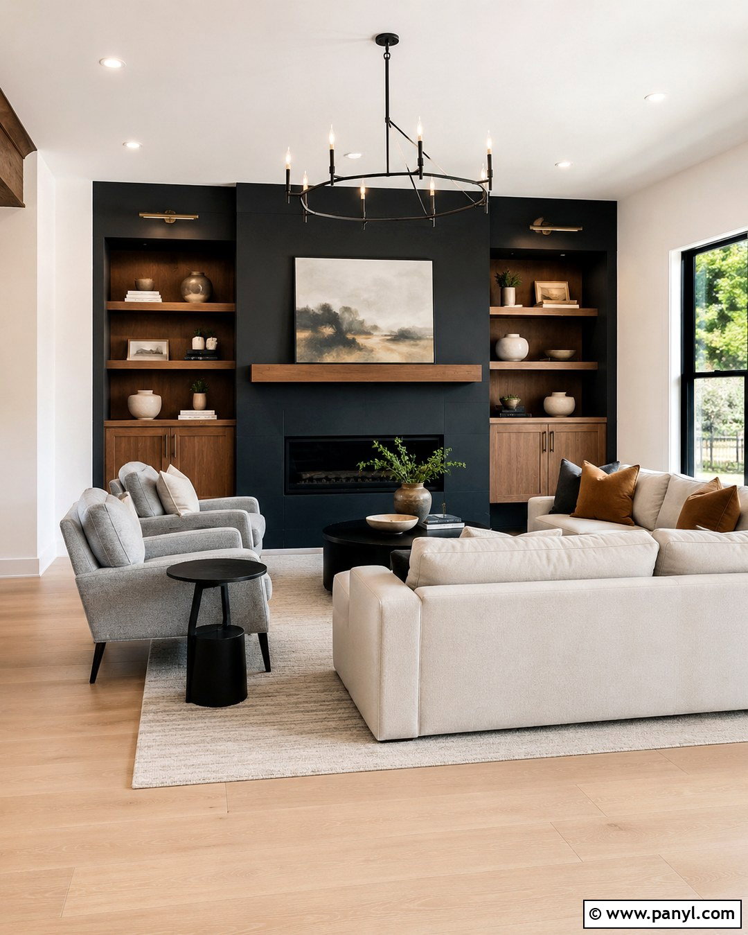 Black Accent Wall - 20 Accent Walls Colors