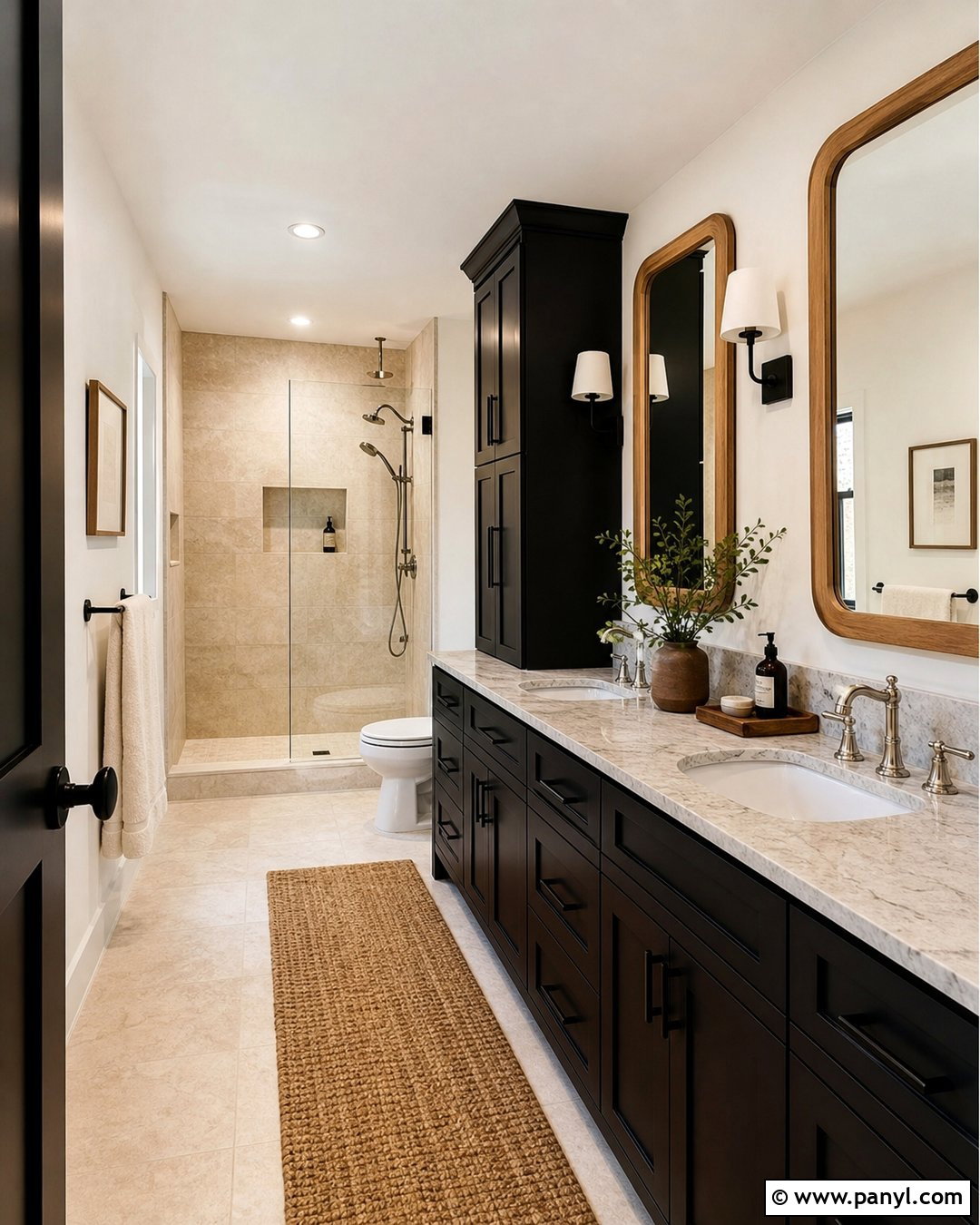 Black And Cream Bathroom - 25 Bathroom Color Trends 2027