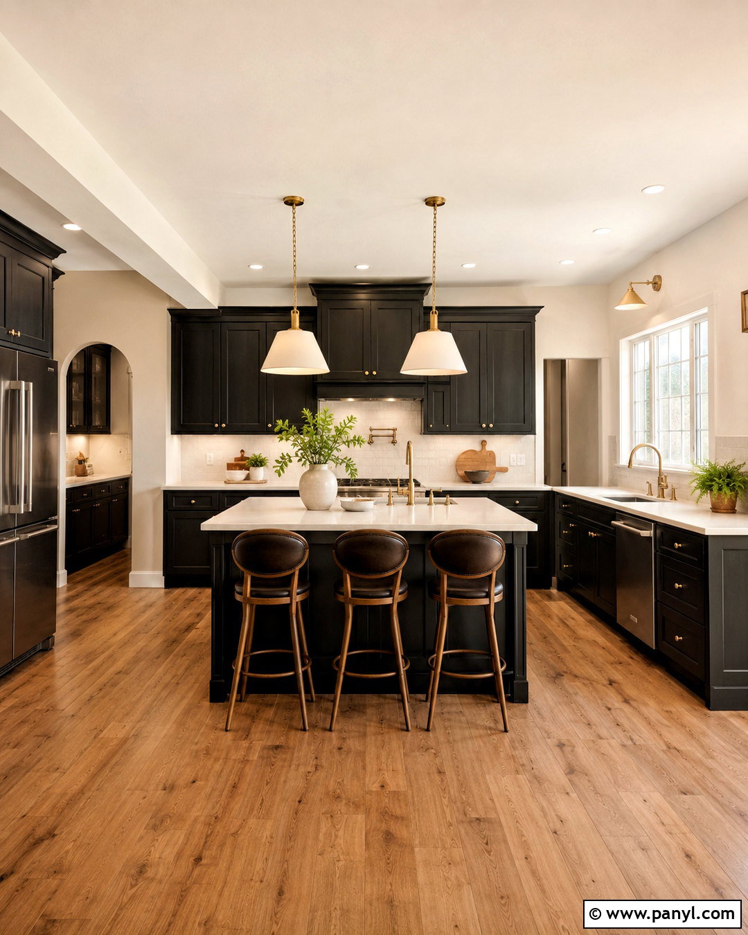 Black And Cream Kitchen - 20 black kitchen inspiration ideas