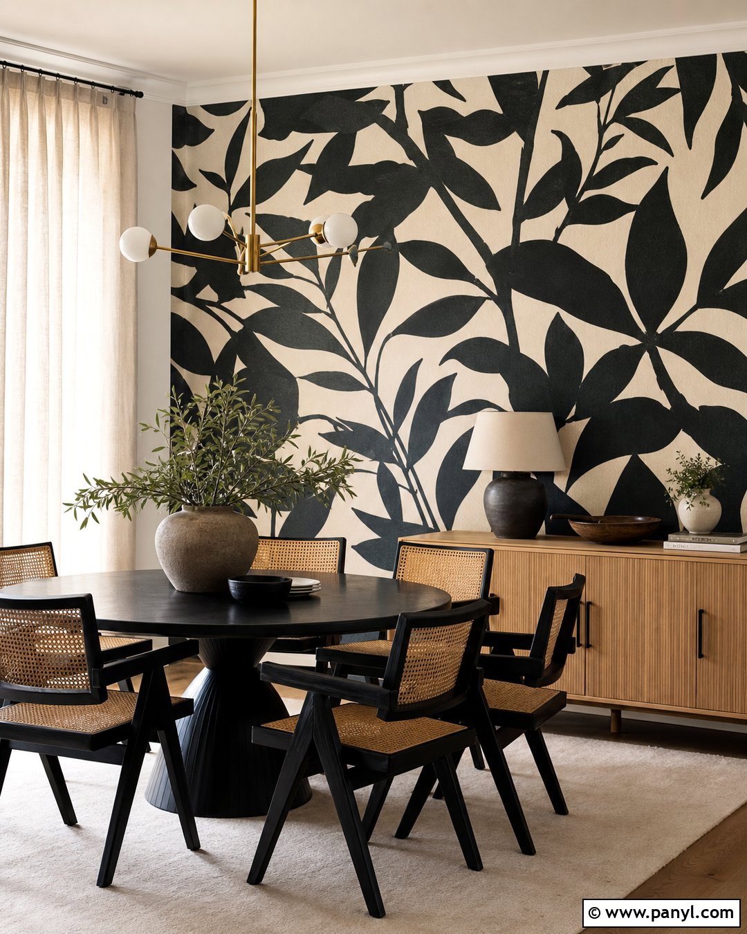 Black And Cream Wallpaper - 40 Wallpaper Colour Ideas