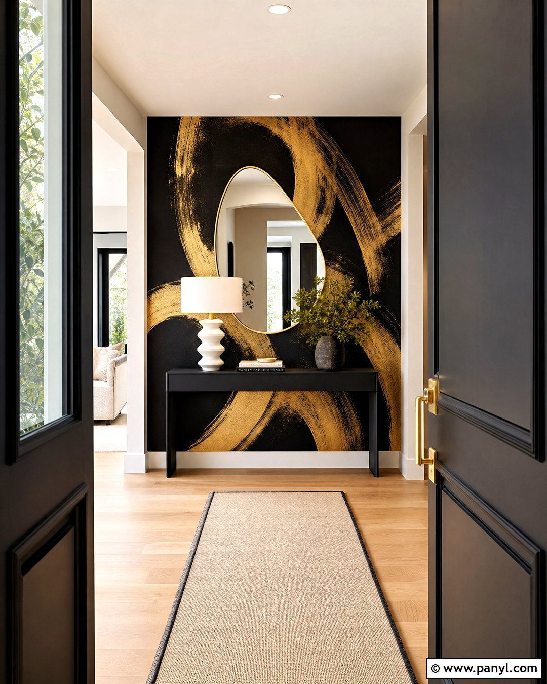 Black And Gold Abstract Wallpaper - 20 wallpaper black and gold ideas