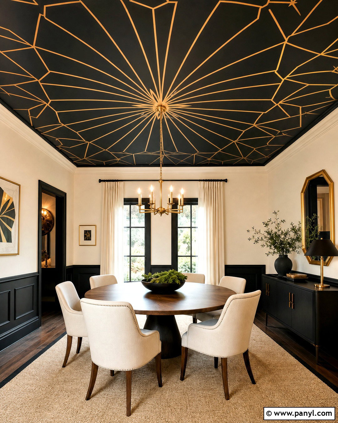 Black And Gold Ceiling Wallpaper - 20 wallpaper black and gold ideas