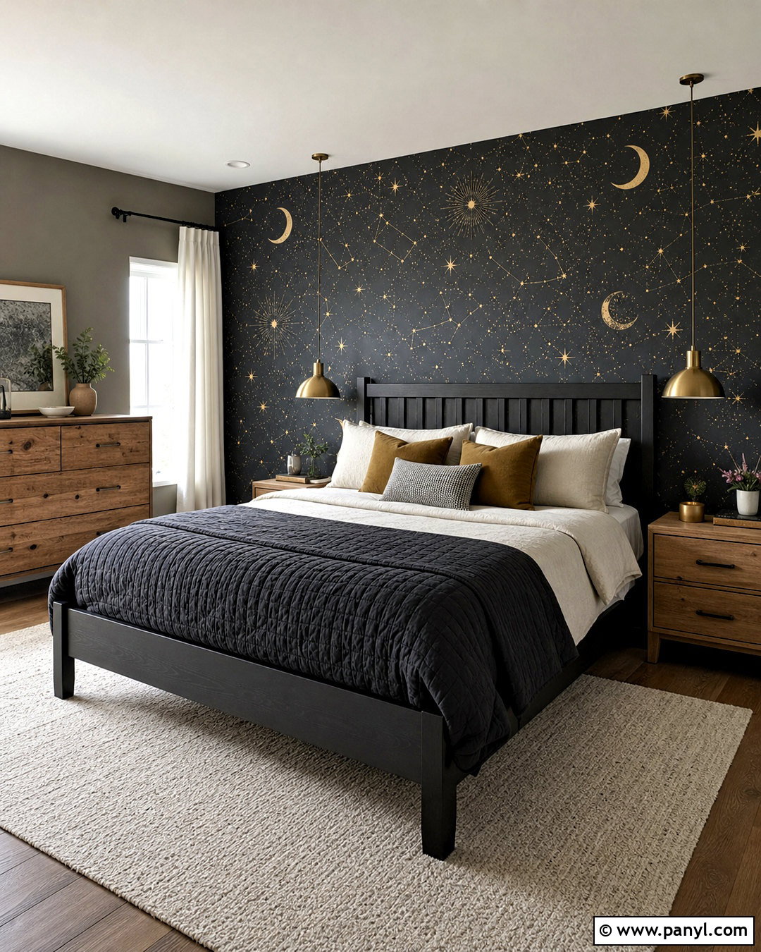 20 Wallpaper Black and Gold Ideas for Luxe, Dramatic Rooms