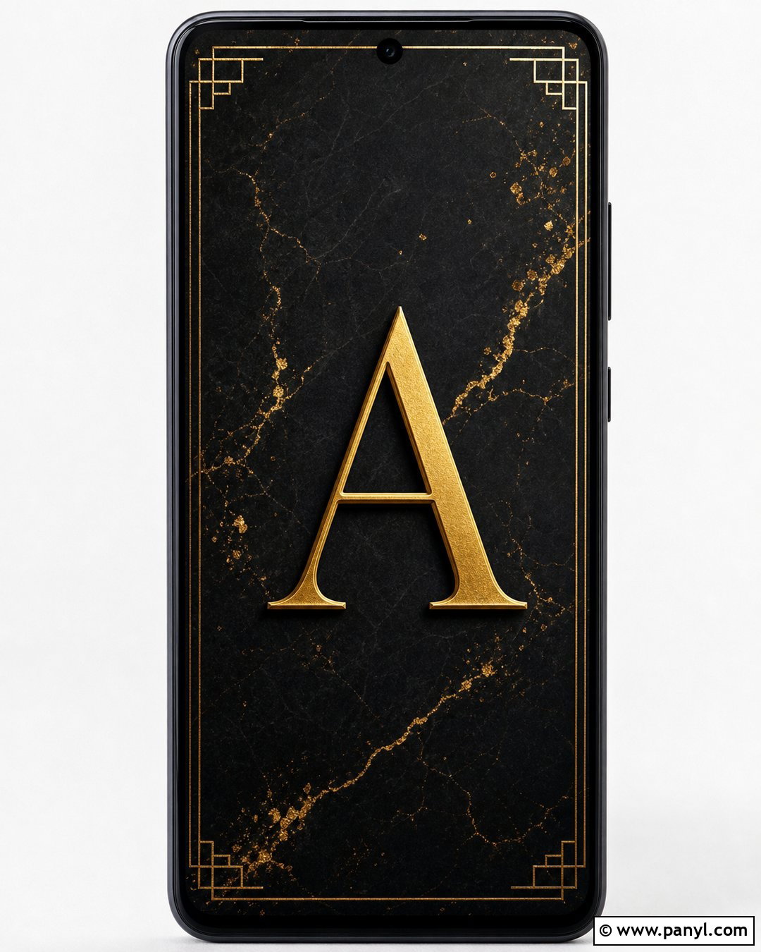 Black And Gold Letter A Wallpaper - 20 Wallpaper With The Initial A Ideas