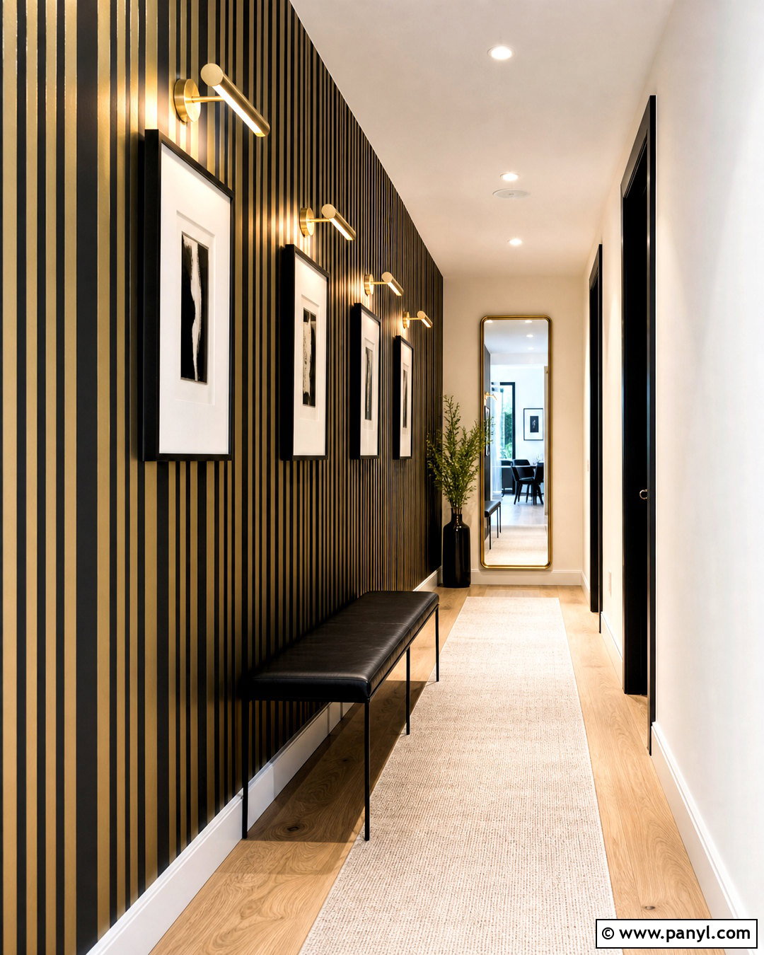 Black And Gold Striped Wallpaper - 20 wallpaper black and gold ideas