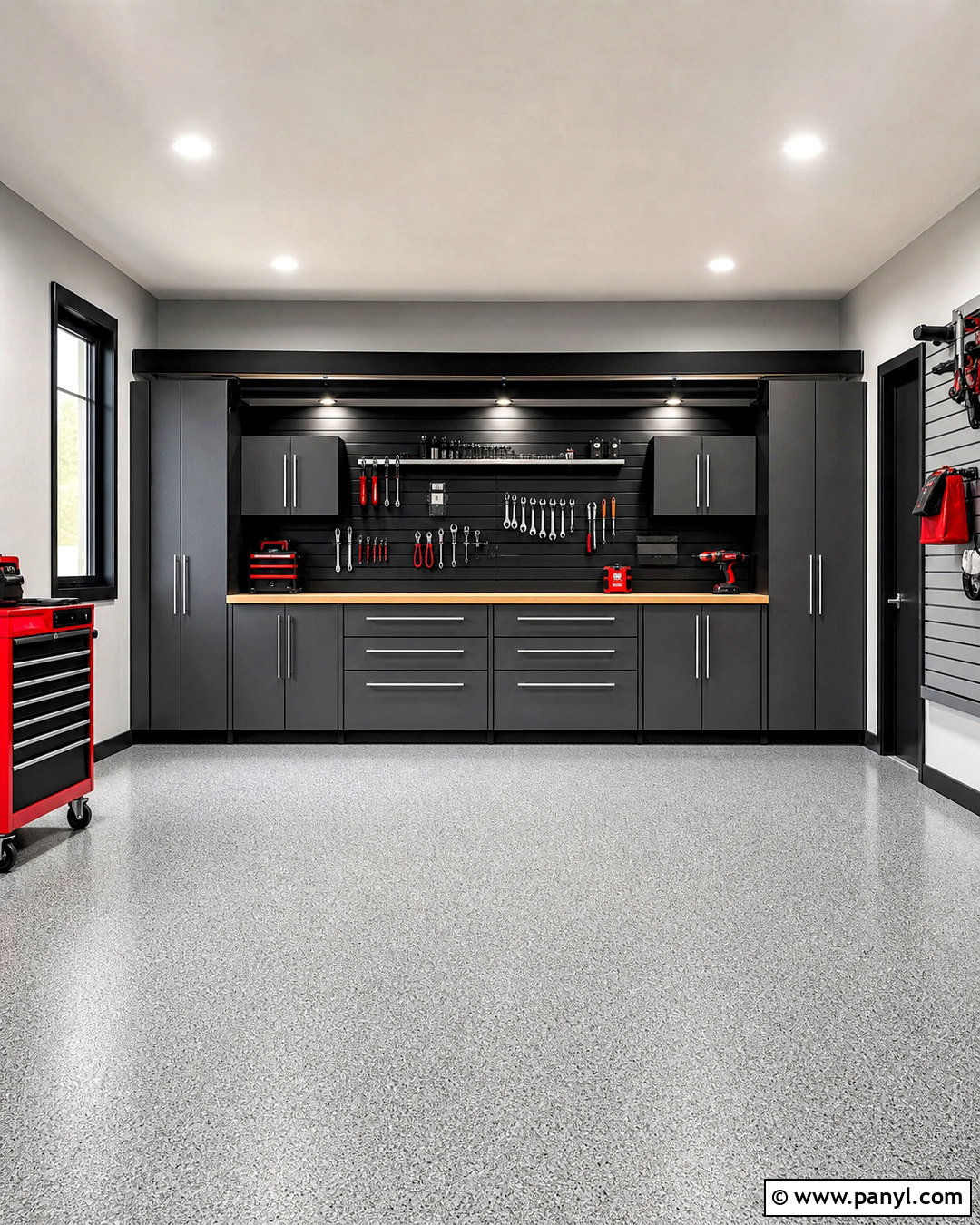 Black And Gray Garage Walls - 20 garage colors wall ideas