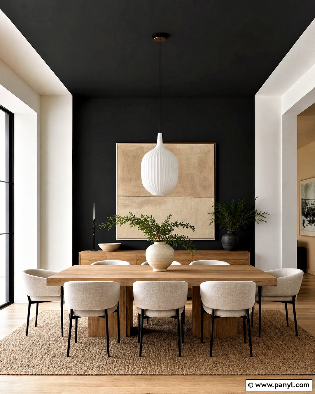Black And Warm White Two Color Walls - 20 two color wall ideas paint ideas