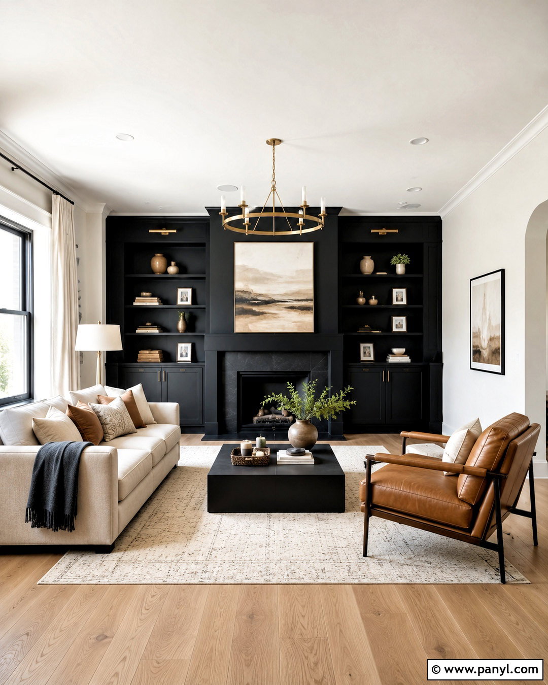 Black And Warm White Wall Paint - 20 Wall Paint Color Schemes