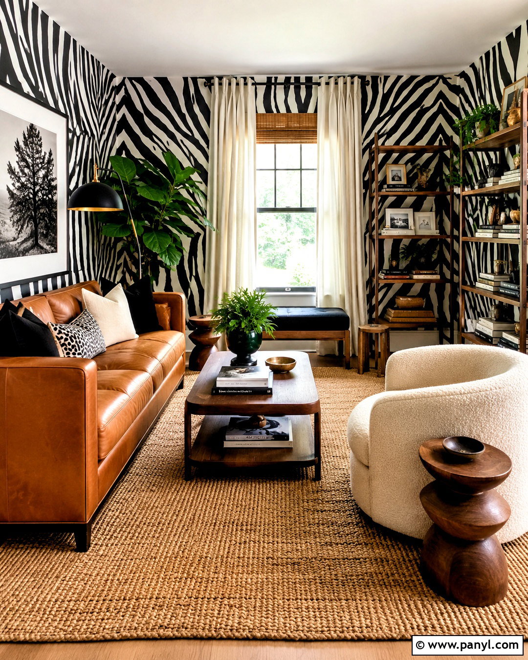 Black And White Animal Print Wallpaper - 20 black and white pattern wallpaper ideas