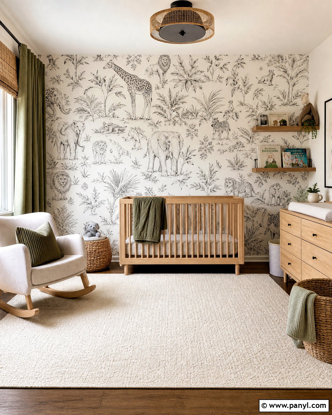 Black And White Animal Wallpaper Nursery - 20 wallpaper ideas black and white ideas