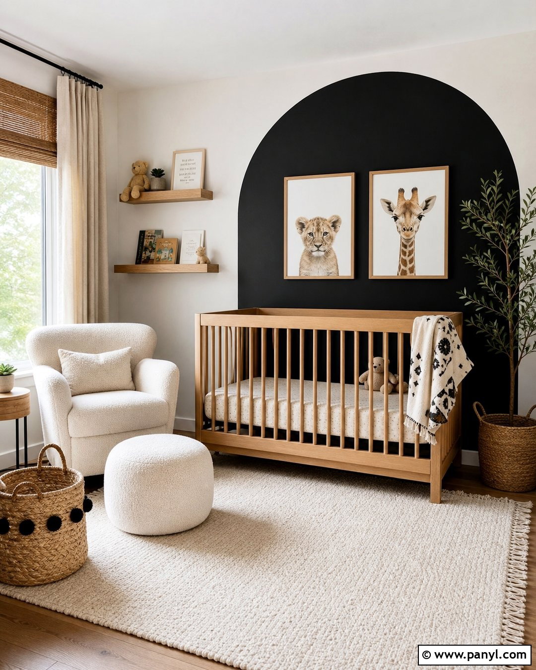 35 Black and White Accent Wall Ideas for a Bold Update