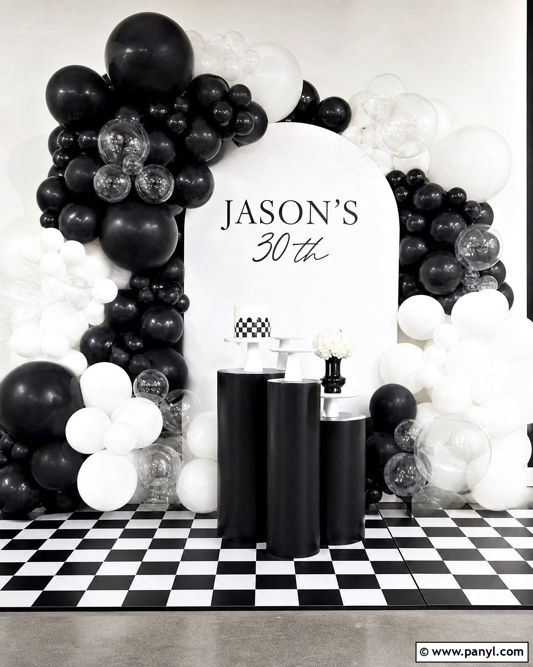20 Black Balloon Wall Ideas for Unforgettable Party Decor