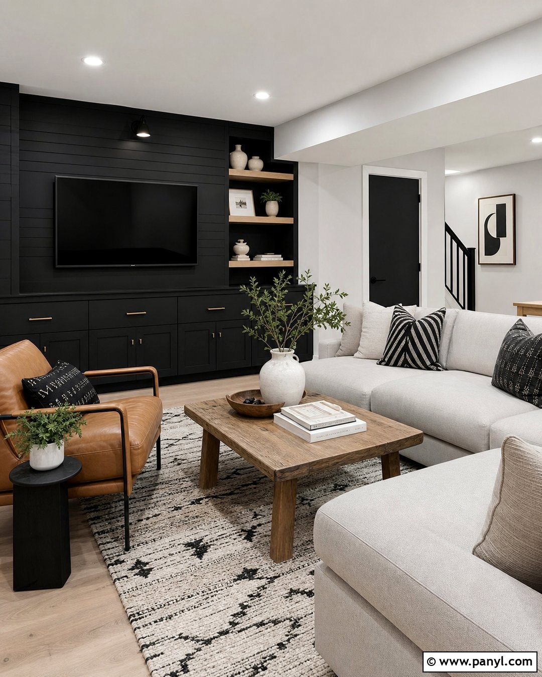 Black And White Basement Color - 20 Nice Basement Colors