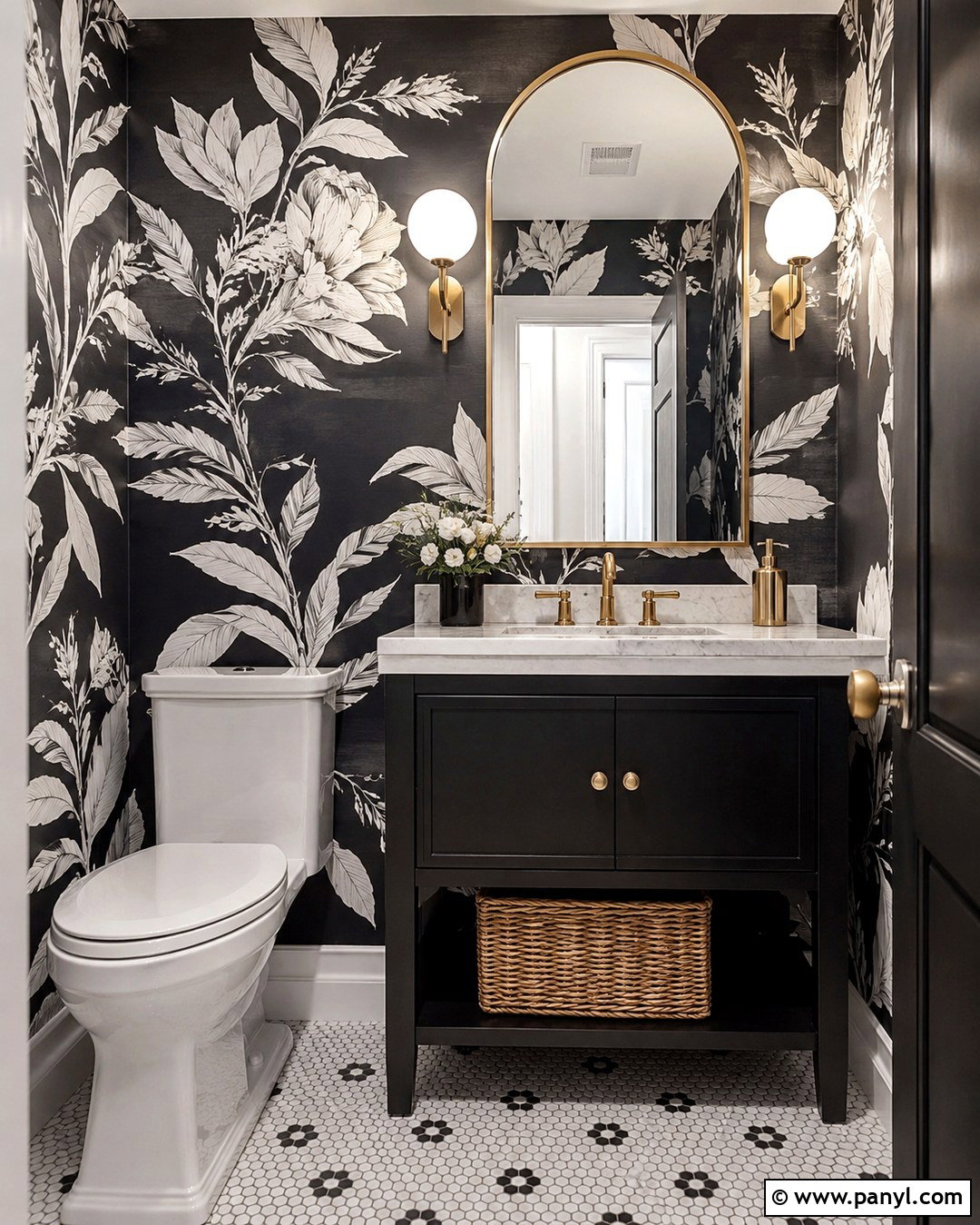 20 Black And White Statement Wall Ideas for Bold Modern Style
