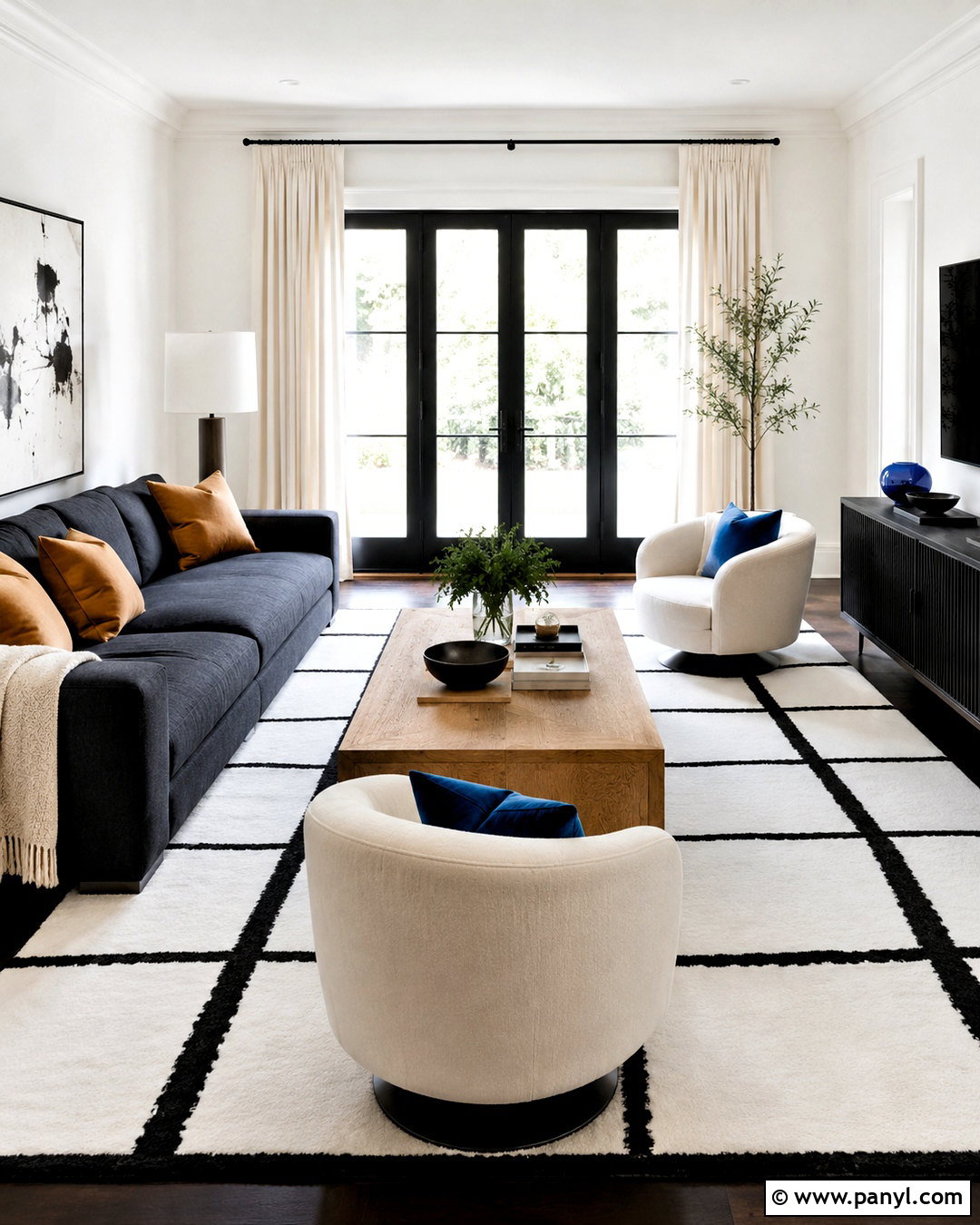 Black And White Carpet Living Room - 20 carpet ideas living room modern ideas
