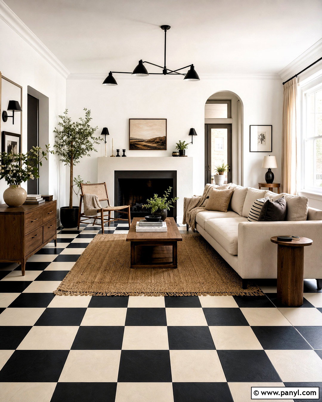 Black And White Checkerboard Pattern Floor - 20 how to paint checkerboard pattern ideas