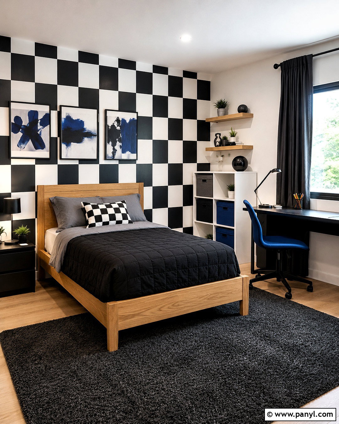 20 Checkered Boys Room Ideas for a Fun, Modern Makeover