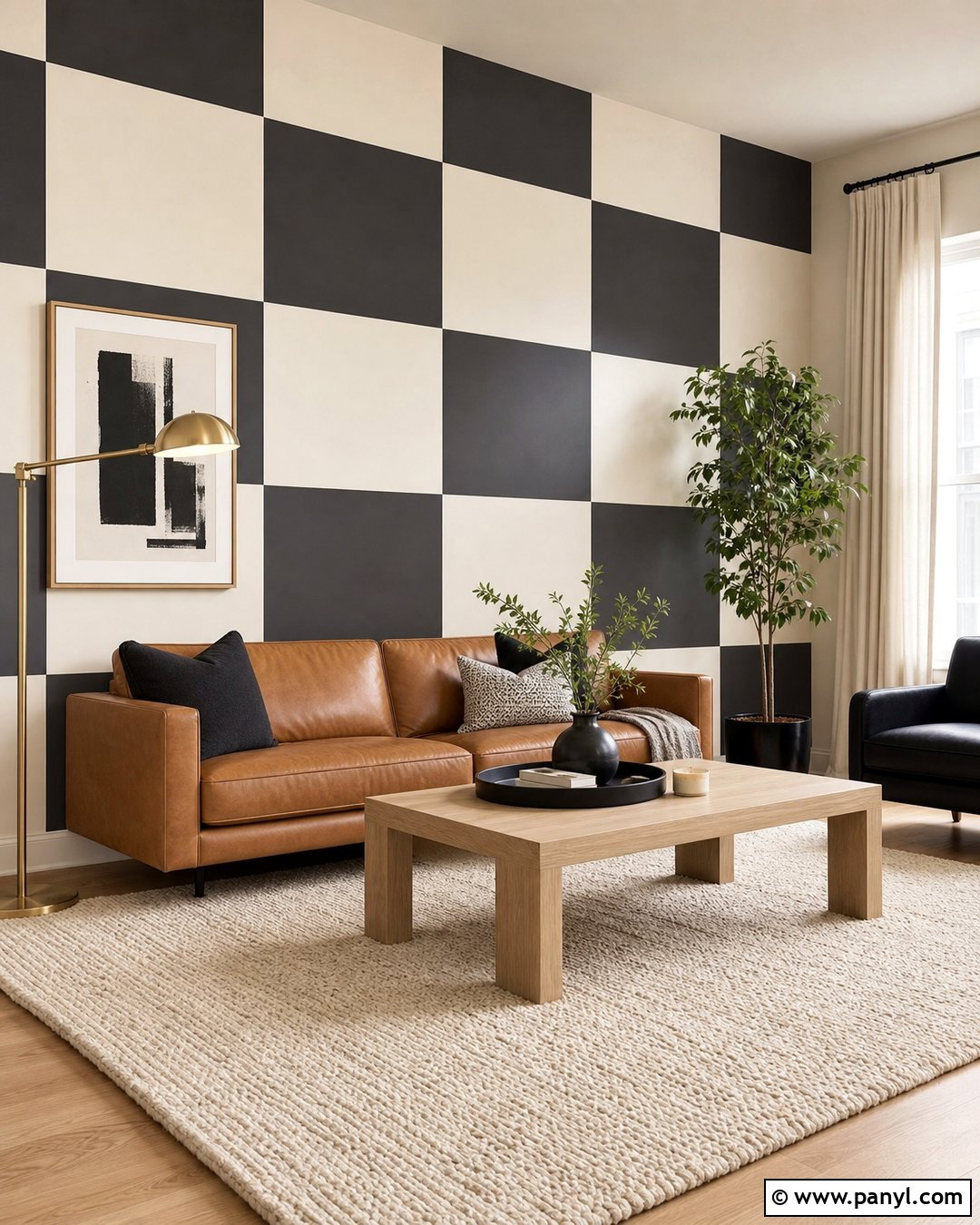 Black And White Checkered Wall Paint - 30 checkered wall paint ideas