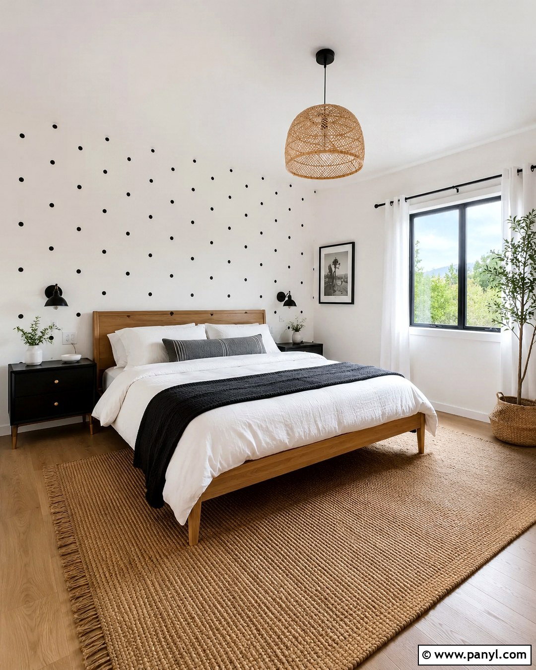 Black And White Dot Wall - 20 Painting Dots On Walls