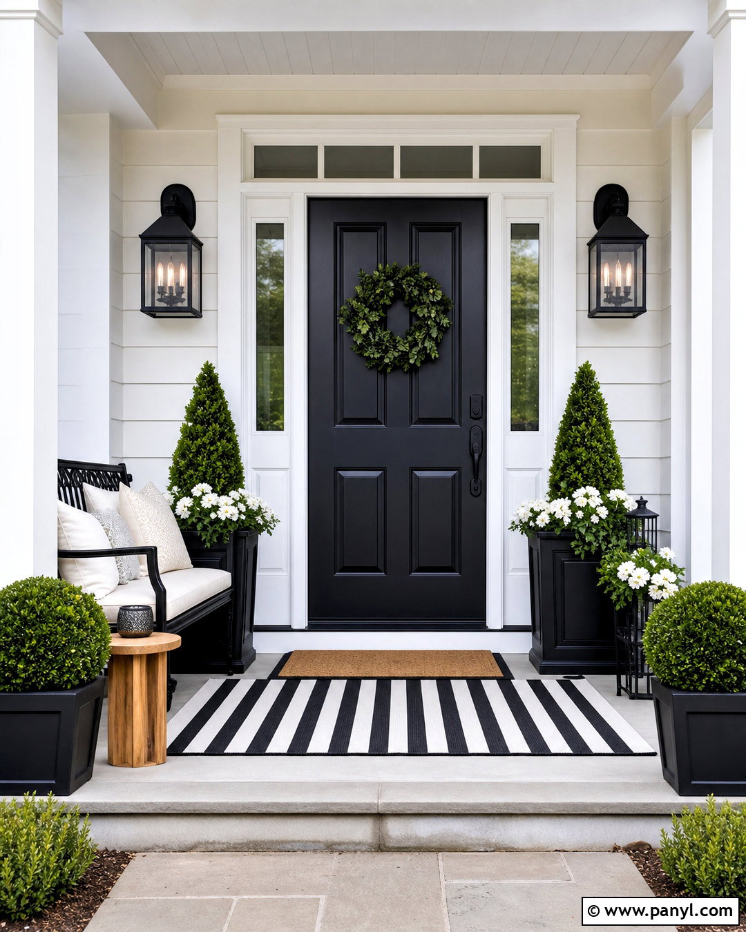 Black And White Front Porch Decor - 20 front porch decorating ideas