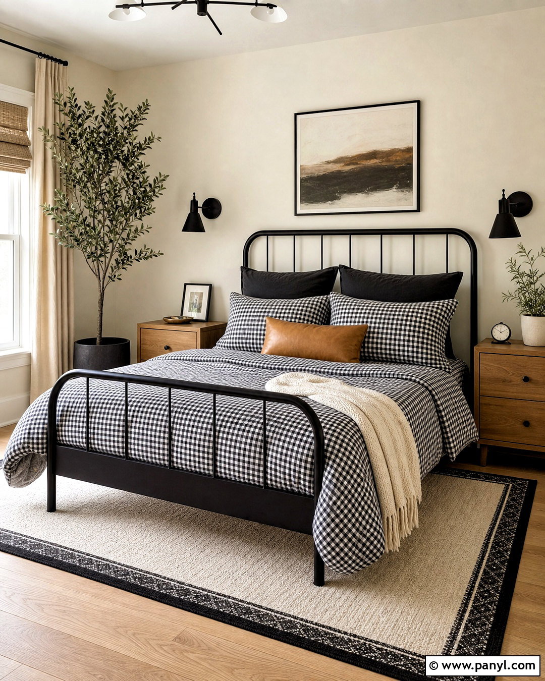 Black And White Gingham Bedding - 20 gingham bedding ideas