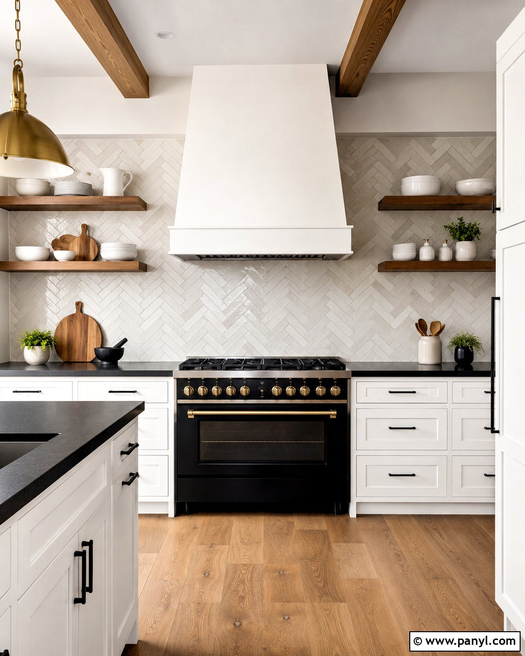 20 Black and White Geometric Pattern Ideas for Bold Rooms