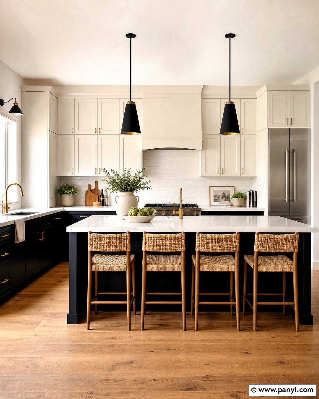 Black And White Kitchen Color Scheme - 20 room colour ideas