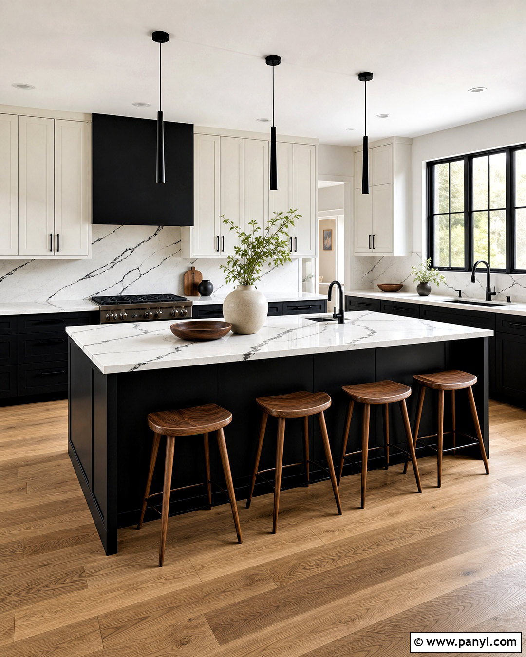 Black And White Kitchen Color Scheme - 20 kitchen ideas color schemes