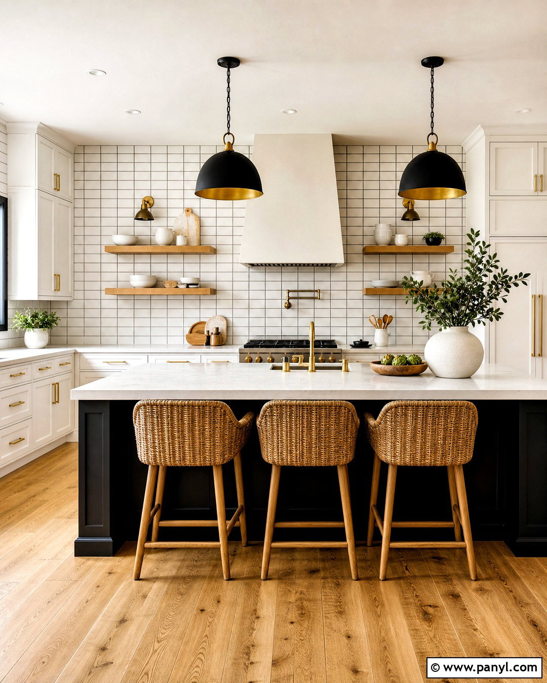Black And White Kitchen Tile Wall - 20 black and white wall design ideas