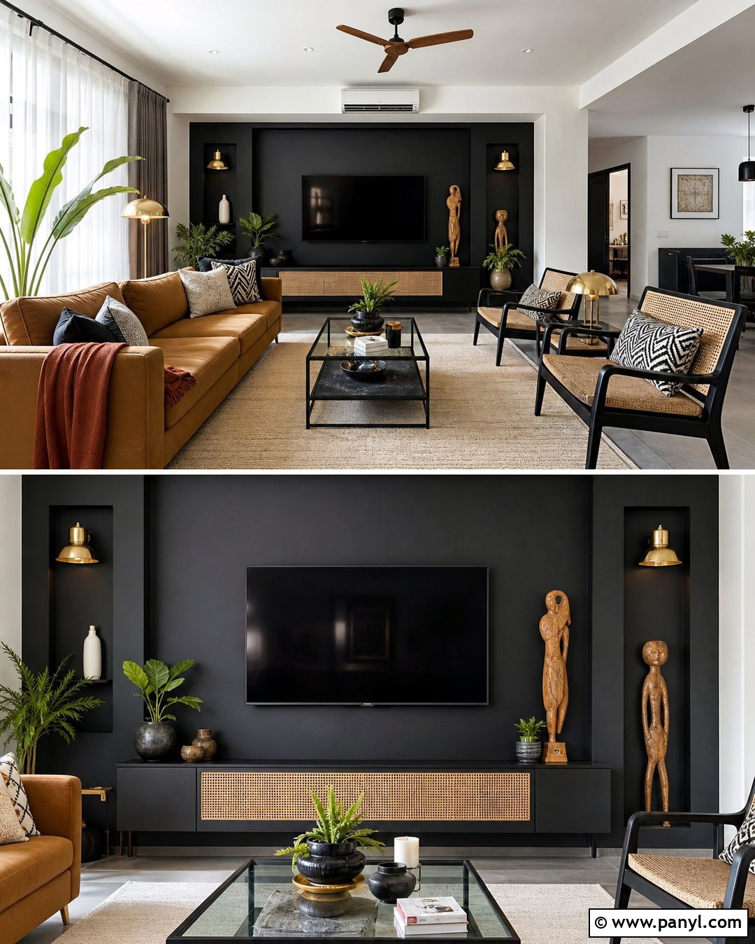 Black And White Living Room Walls - 30 Colour For Living Room Wall Indian Ideas