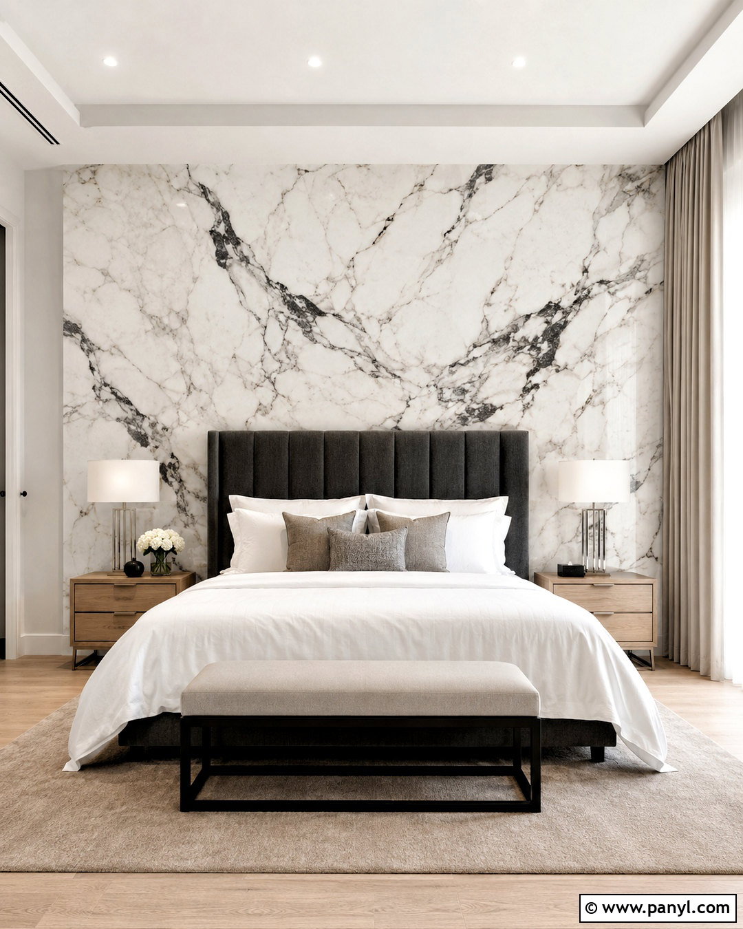 Black And White Marble Wallpaper - 20 black and white pattern wallpaper ideas