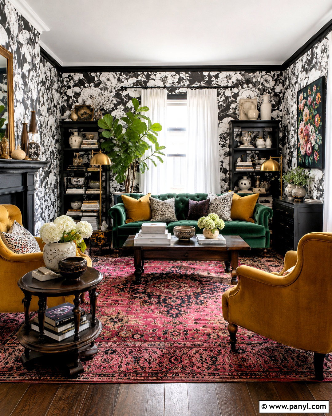Black And White Maximalist Wallpaper - 20 black white wallpaper ideas