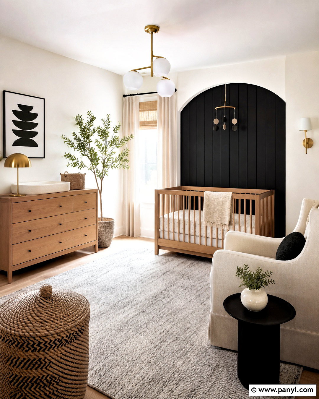 Black And White Nursery Palette - 20 nursery color palette ideas