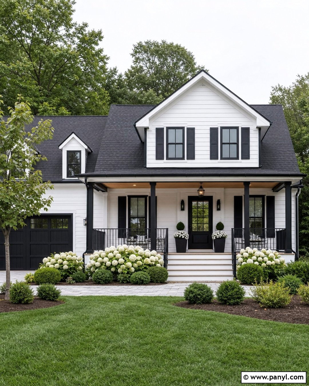 Black And White Outside Wall Colour - 35 outside wall colour ideas