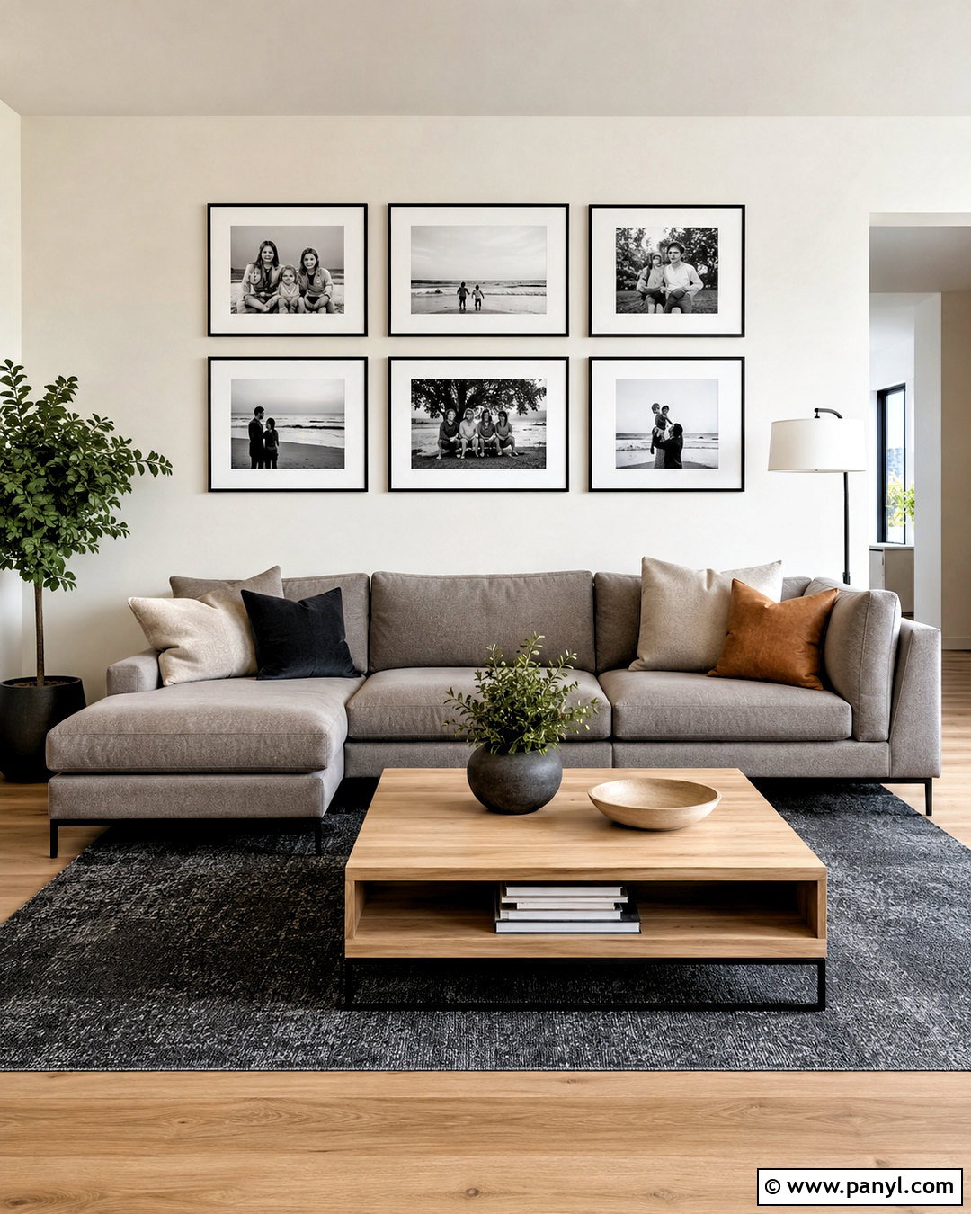 Black And White Photo Collage Wall - 20 photo collage wall ideas