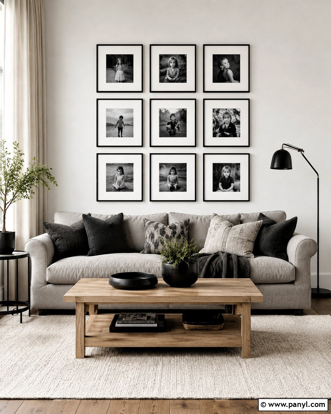 Black And White Photo Gallery Wall - 20 my photo gallery ideas