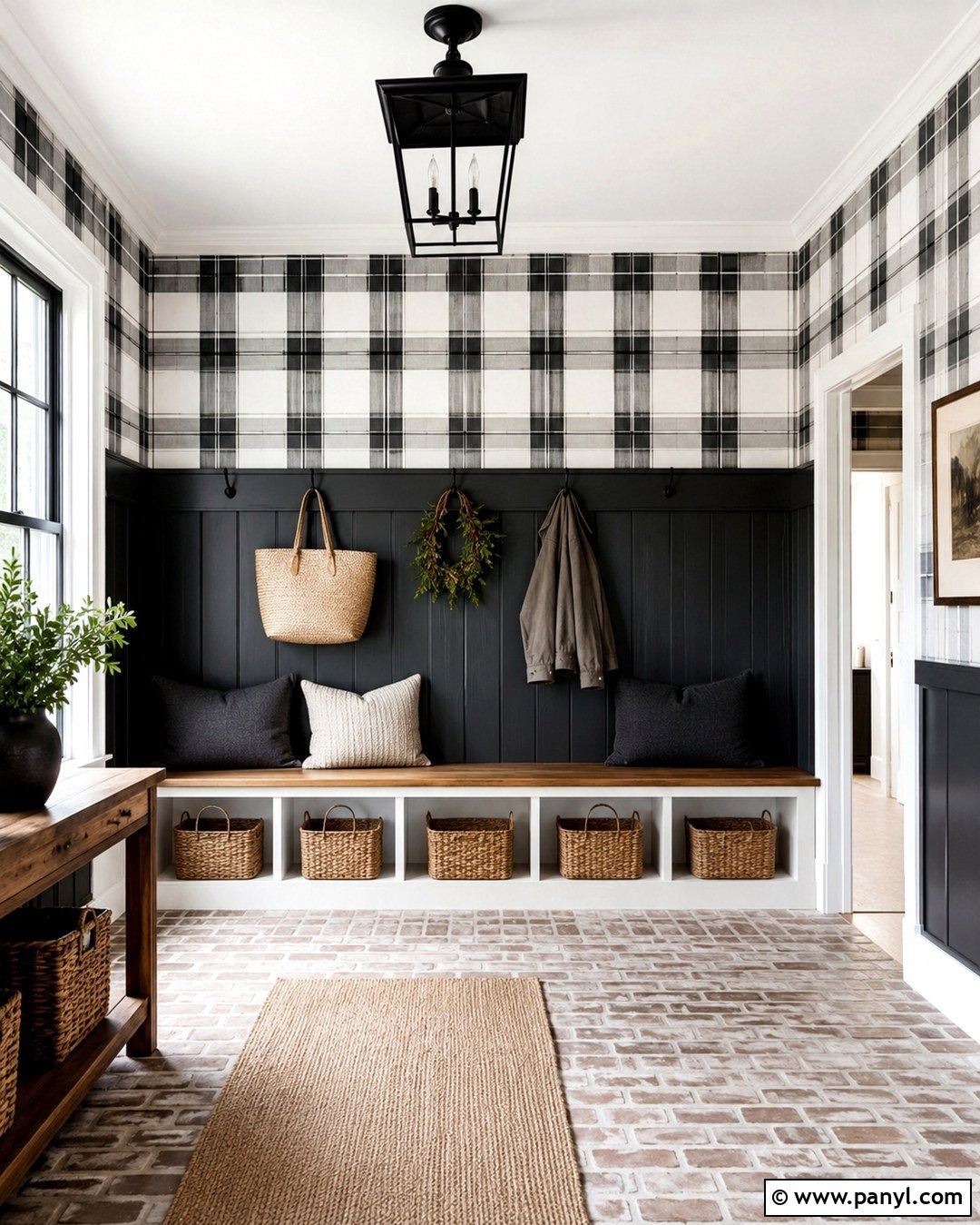 20 Black And White Wall Pattern Ideas for Eye-Catching Rooms