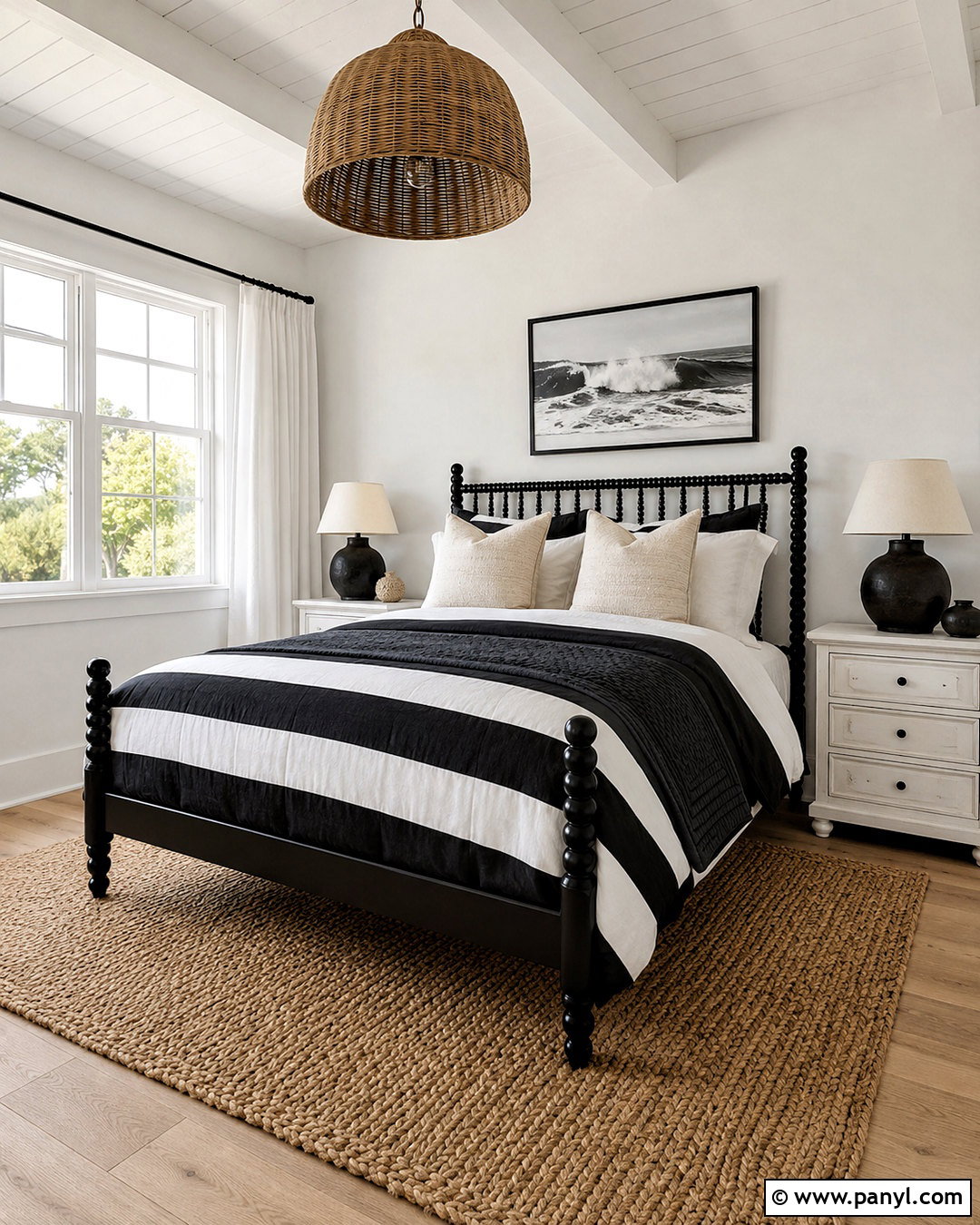 Black And White Striped Linen Texture - 20 black and white textures