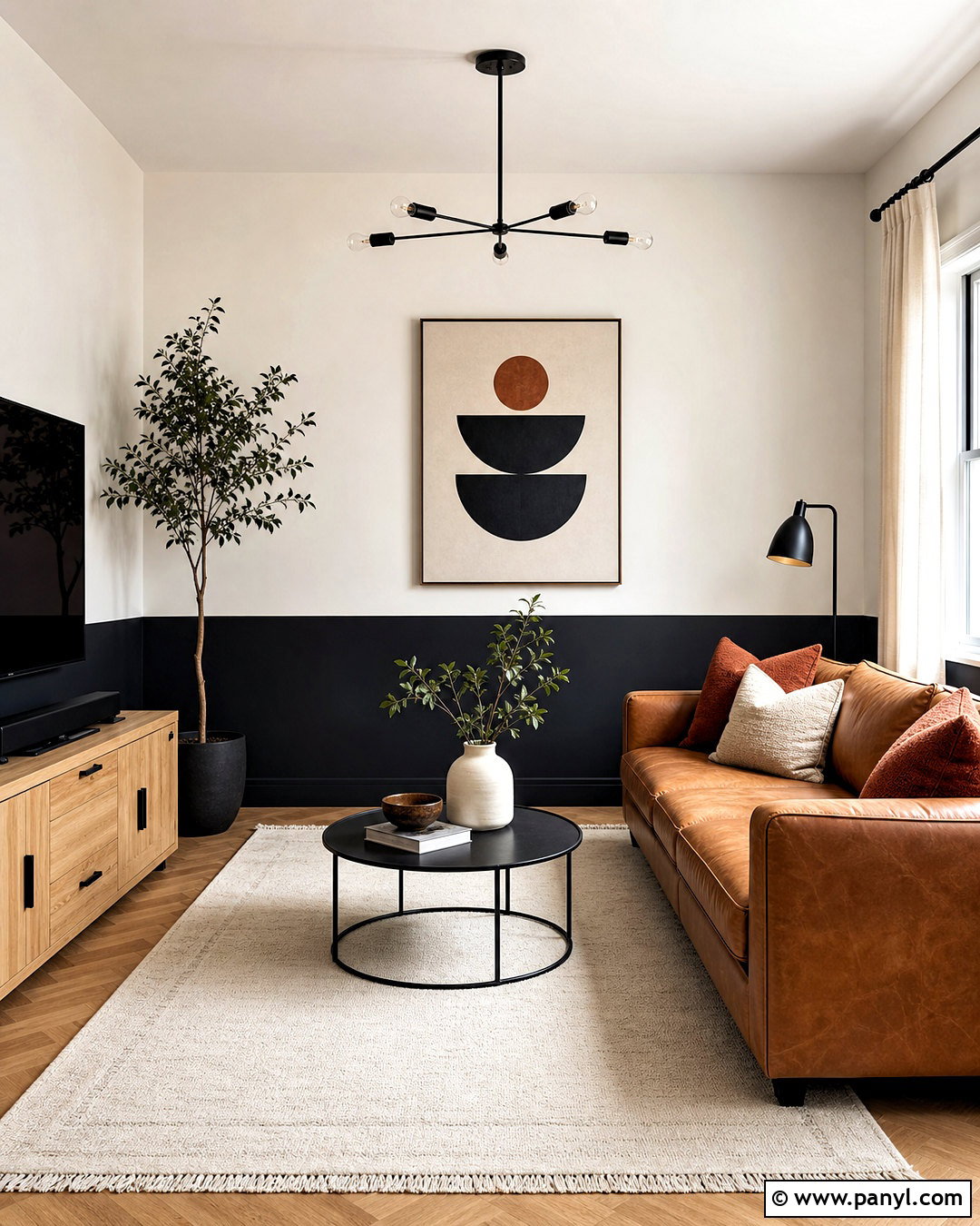 20 Two Tone Painted Walls for a Fresh, High-Style Interior