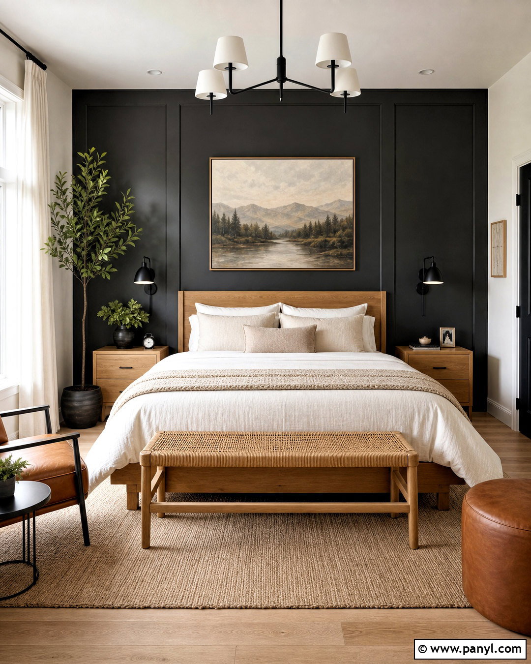 Black And White Wall Combination - 20 wall painting colour combination ideas