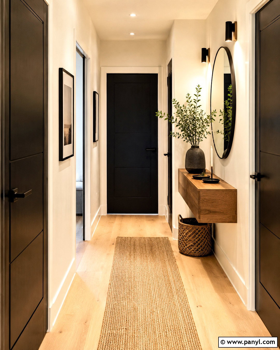 Black Apartment Doors With White Trim - 20 black interior doors with white trim ideas