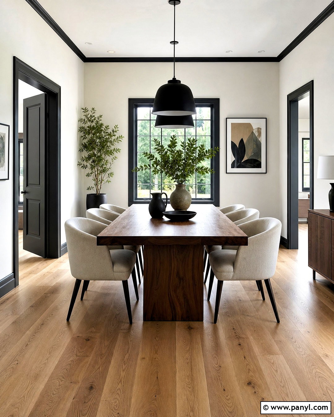 Black Baseboards With White Walls - 20 painted baseboards and trim ideas