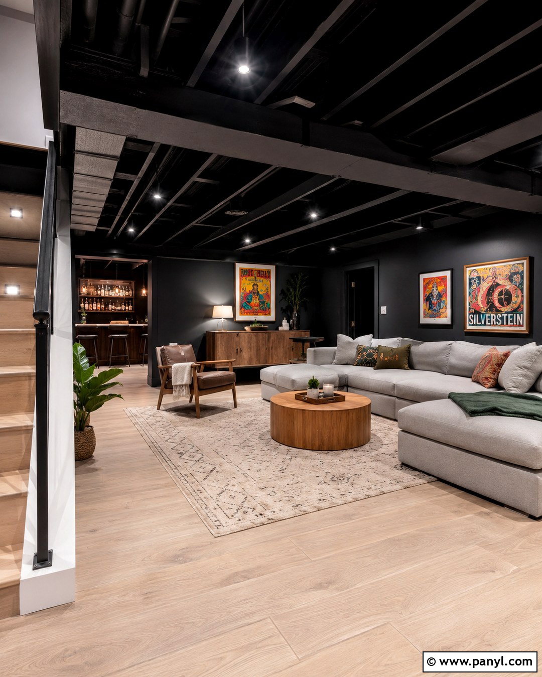 20 Black Wall Black Ceiling Ideas for Bold, Dramatic Rooms