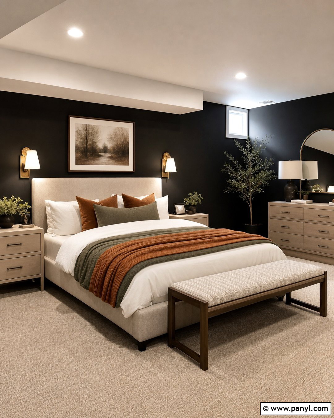 Black Basement Guest Room Walls - 30 Black Basement Walls