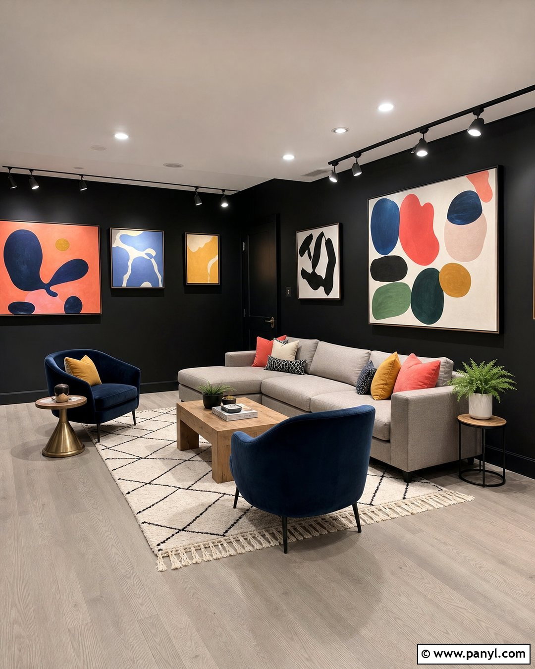 30 Black Basement Walls That Feel Cozy, Chic, and Inviting