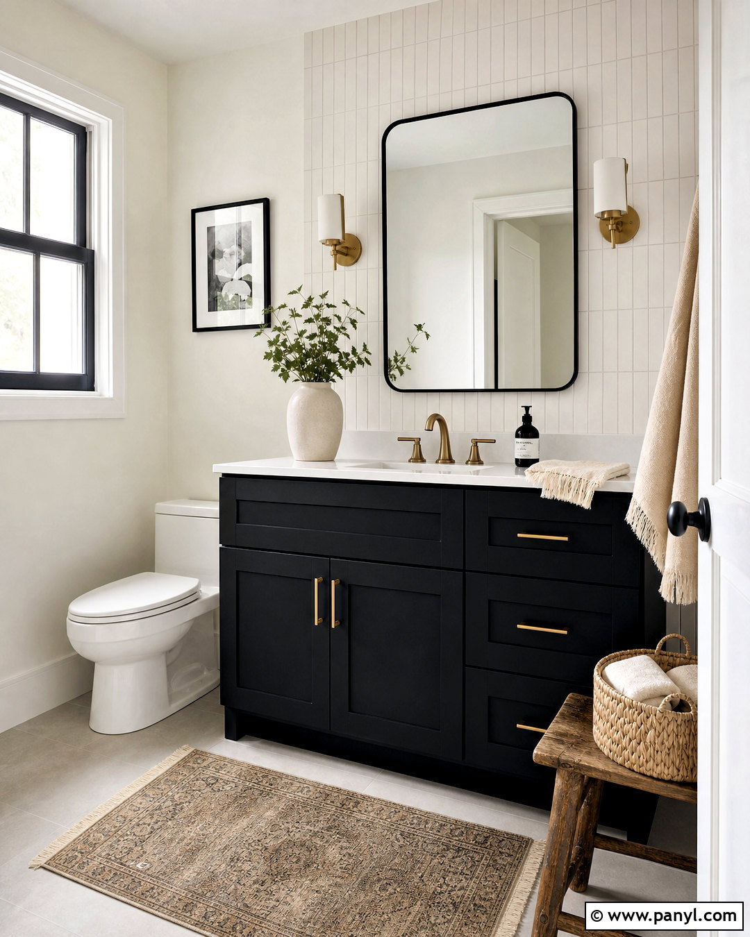 Black Bathroom Cabinet Makeover - 20 bathroom cabinet makeover ideas