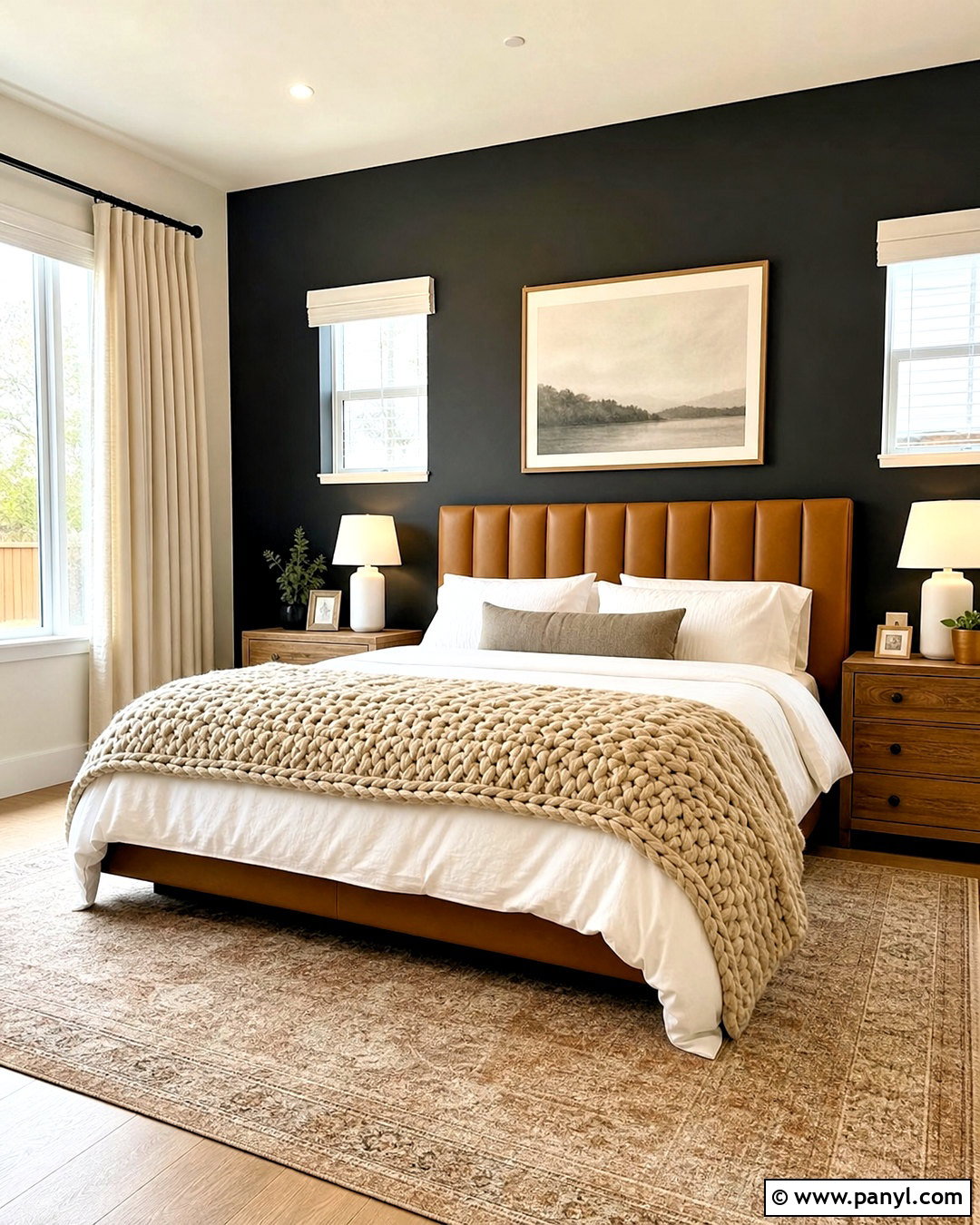 Black Bedroom Accent Wall - 20 bedroom accent wall paint colors